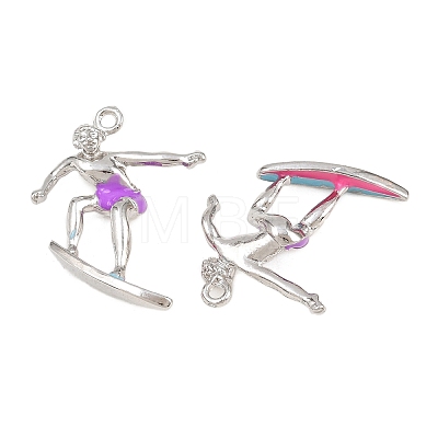 Alloy Enamel Pendants FIND-B062-11P-1