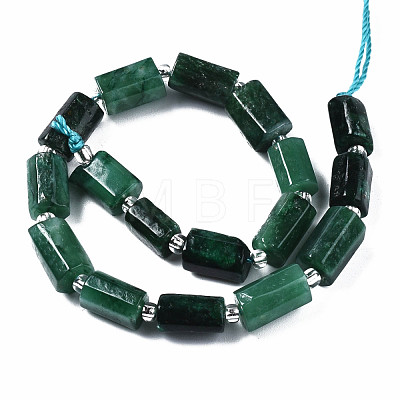 Natural Emerald Quartz Beads Strands X-G-S376-011-1