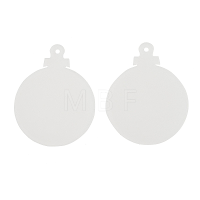 Transparent Acrylic Big Pendants LS-MACR-XCP0001-25-1