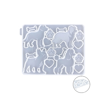 Food Grade DIY Pendant Silicone Molds PW-WG1755B-01-1