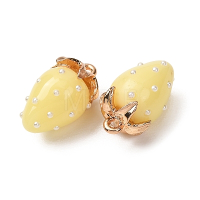 Resin Pendants FIND-C096-01G-03-1