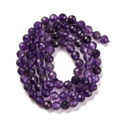 Natural Amethyst Beads Strands X-G-F770-C07-02A-1