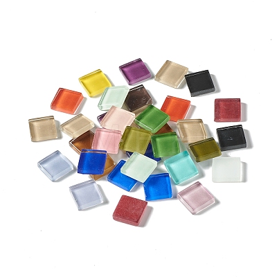 Mosaic Tiles Glass Cabochons DIY-P045-02B-1