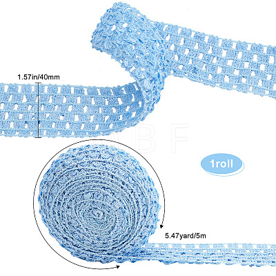 Gorgecraft Polyester Elastic Ribbon EW-GF0001-01C-1