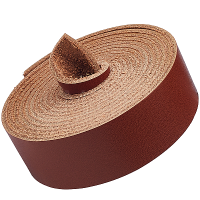 1.6M Flat AB Grade Cowhide Leather Cord AJEW-WH0007-59B-04-1
