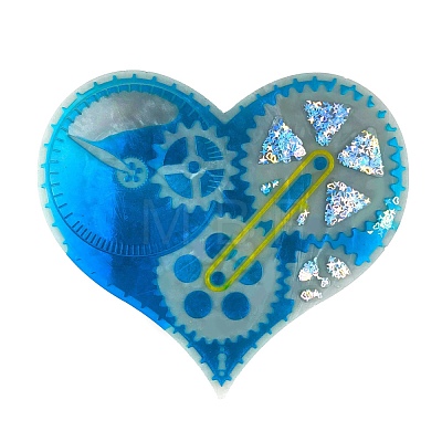 DIY Heart with Gear Wall Decoration Silicone Molds VALE-PW0001-088C-1