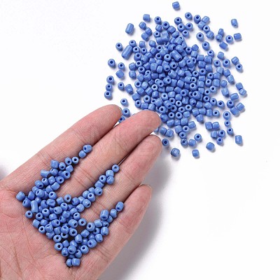 Glass Seed Beads X1-SEED-A010-4mm-43B-1