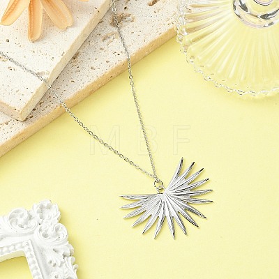 Non-Tarnish 304 Stainless Steel Pendant Necklace for Women NJEW-JN04387-05-1