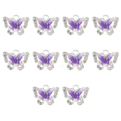 10Pcs Alloy Pendants FIND-YW0009-29F-1