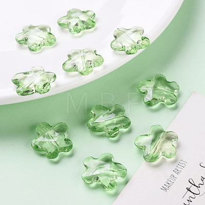 Transparent Acrylic Beads TACR-S154-32B-83-1