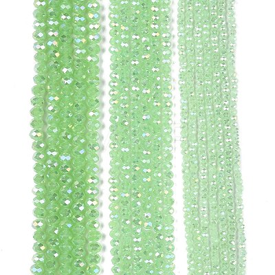 Electroplate Glass Beads Strands EGLA-A044-J8mm-B01-1