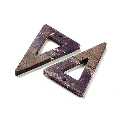 Walnut Wood Pendants FIND-Z050-03B-1