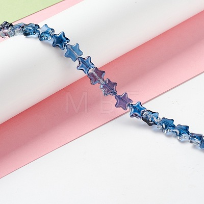 Transparent Glass Beads Strand GLAA-F112-02H-1