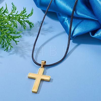 1Pc Brushed 304 Stainless Steel Pendants STAS-TADJ0001-07G-1