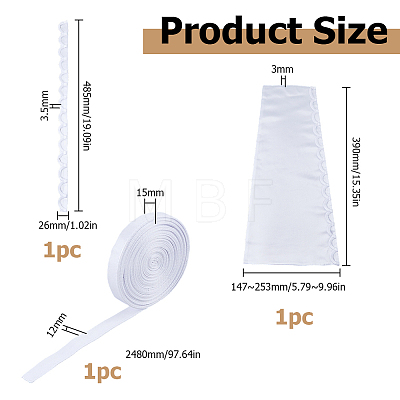 Bridal Dress Zipper Replacement AJEW-WH0609-837B-02-1