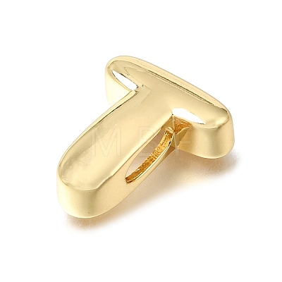 Brass Slide Charms KK-E802-33G-T-1