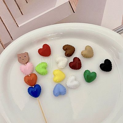Opaque Acrylic Beads OACR-N138-40-1