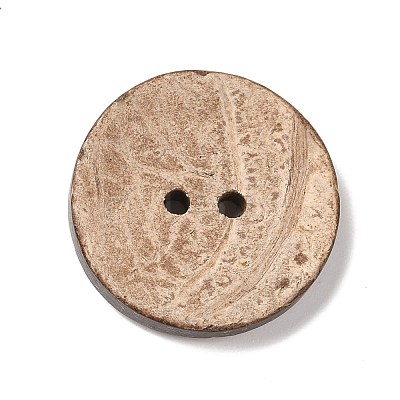 2-Hole Coconut Buttons BUTT-D056-03-1