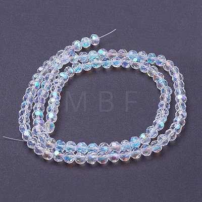 Electroplate Glass Beads Strands LS-EGLA-J042-6mm-AB03-1