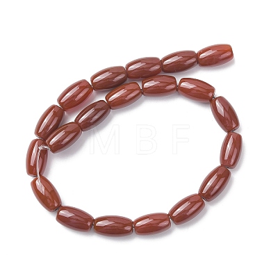 Oval Natural Carnelian Beads Strands G-D622-06-G-A-1