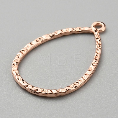 Alloy Open Back Bezel Pendants FIND-TAC0017-41D-RG-1