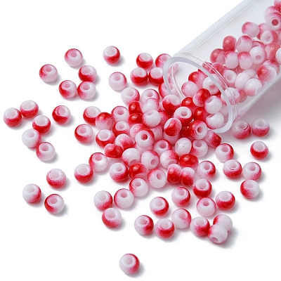 6/0 Opaque Glass Seed Beads SEED-YW0002-13L-1