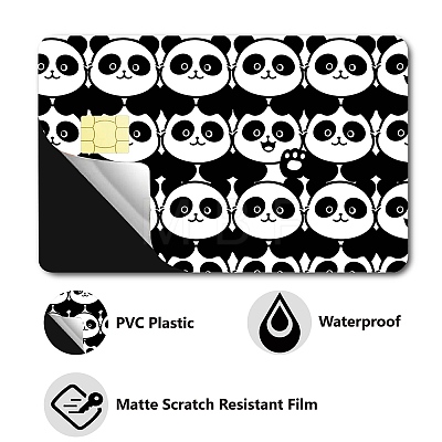 PVC Plastic Waterproof Card Stickers DIY-WH0432-050-1