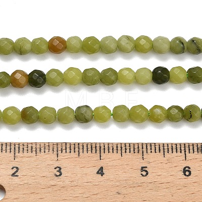 Natural Sinkiang Jade Beads Strands G-L642-F06-4mm-1