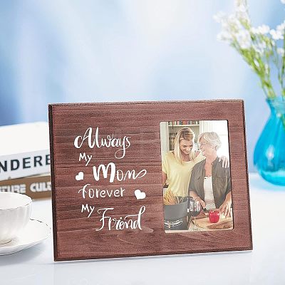 Olycraft MDF Photo Frames DJEW-OC0001-05G-1