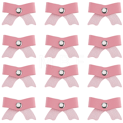 12Pcs PU Leather Cable Keepers AJEW-CL0005-20-1