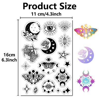 Custom PVC Plastic Clear Stamps DIY-WH0439-0086-1