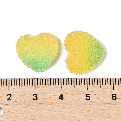 Imitation Candy Food Style Resin Cabochons RESI-R461-01K-1