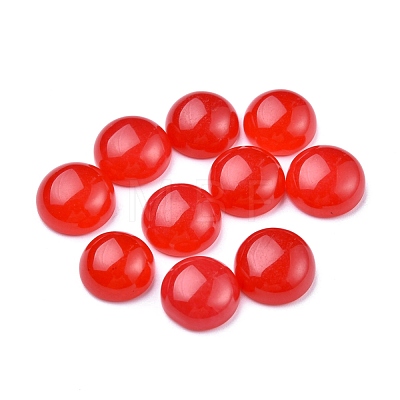 Natural Jade Cabochons G-P393-R60-10MM-1