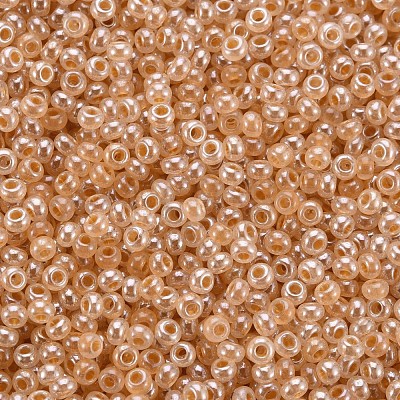 12/0 Imitation Jade Glass Seed Beads SEED-S049-A-015-1