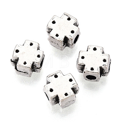 Tibetan Style Alloy Beads PALLOY-T093-35AS-1