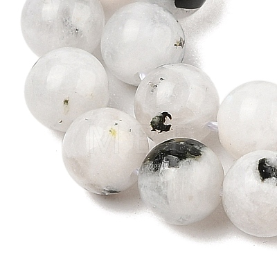 Natural Rainbow Moonstone Beads Strands G-Q1001-A05-02-01-1