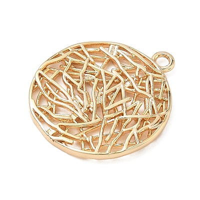 Brass Pendants KK-D263-01G-06-1