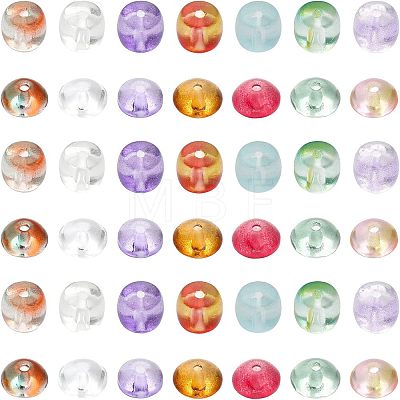 280pcs 14 Style Transparent Glass Beads GLAA-CA0001-49-1