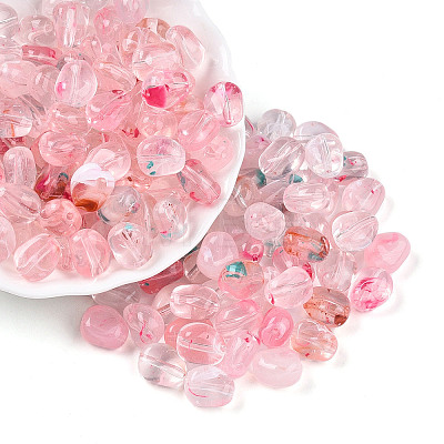 Transparent Acrylic Beads TACR-T028-43A-1