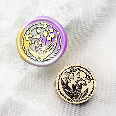 Wax Seal Brass Stamp Head LS-STAM-P001-01G-18-1