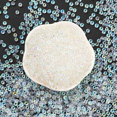 Transparent Glass Seed Beads SEED-Z001-C-D03-1