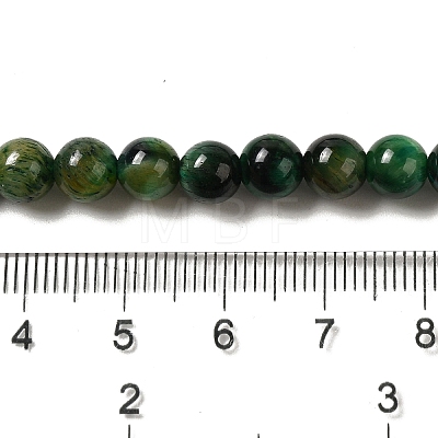 Dyed Natural Tiger Eye Beads Strands G-G102-A01-02-1