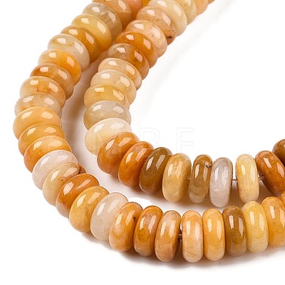 Natural Topaz Jade Beads Strands G-T138-66-1