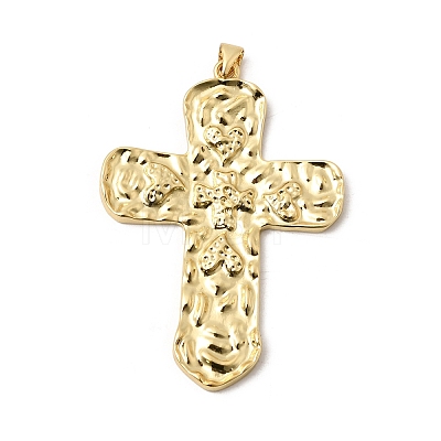Brass Big Pendants KK-H267-044B-G-1