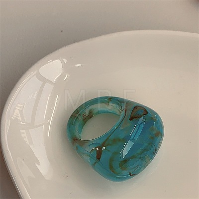 Resin Finger Rings FS-WG9D1BF-02-1