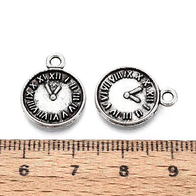 Tibetan Style Alloy Pendants TIBEP-T053-15AS-1