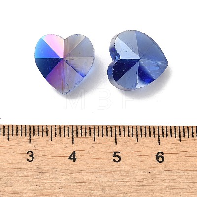 Electroplate Glass Beads X-EGLA-Q091-14mm-A07-1