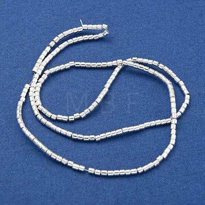 Electroplated Synthetic Non-Magnetic Hematite Beads Strands G-I360-D01-04-1