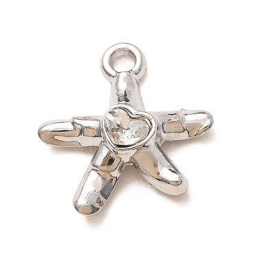 Alloy Rhinestone Pendants RB-CBAA597-02P-01-1