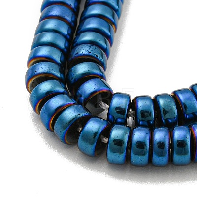 Electroplated Synthetic Non-magnetic Hematite Beads Strands G-K361-A03-03-1